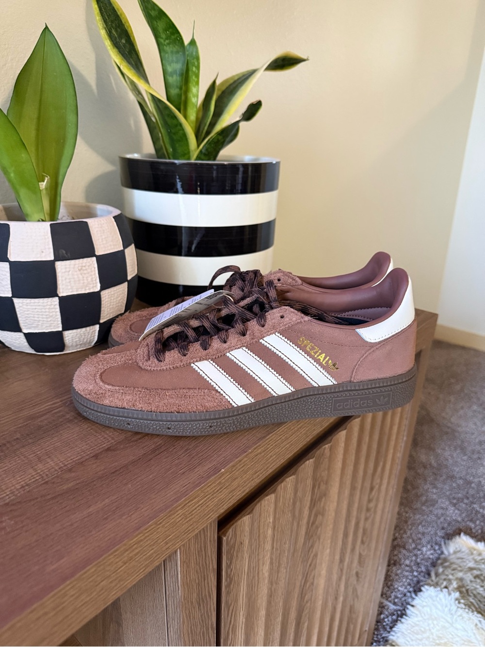 NWT Adidas Hanball Spezial - Mocha Brown